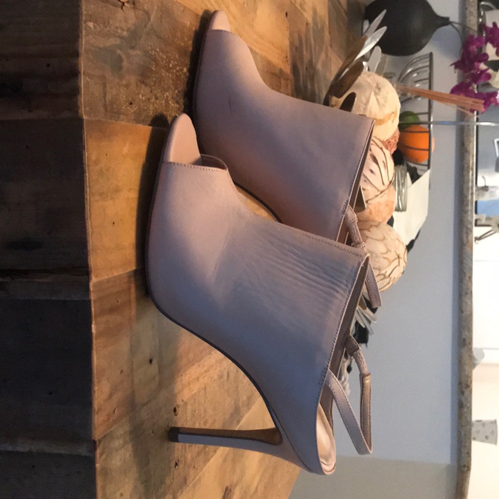 Banana Republic Pink Leather Heels